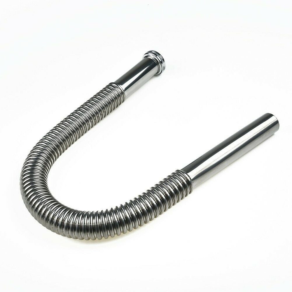 80cm Sink Drain Hose Stainless - Flexible Hose Braided ulasan dan harga