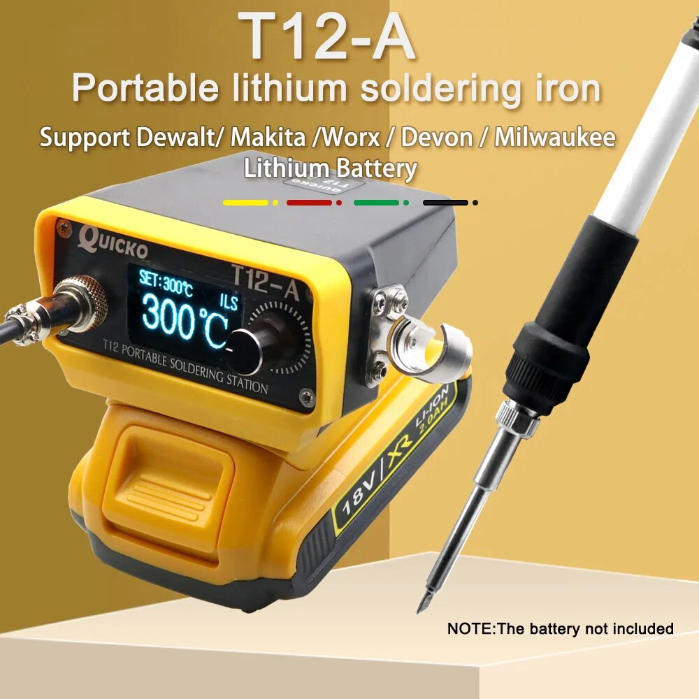 72W T12 Cordless Soldering Sta - Milwaukee Drill M12 Fuel ulasan dan harga