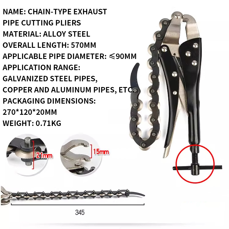 Chain-Link Pipe Cutter PVC/Ste - Pipe Cutter Ratchet ulasan dan harga