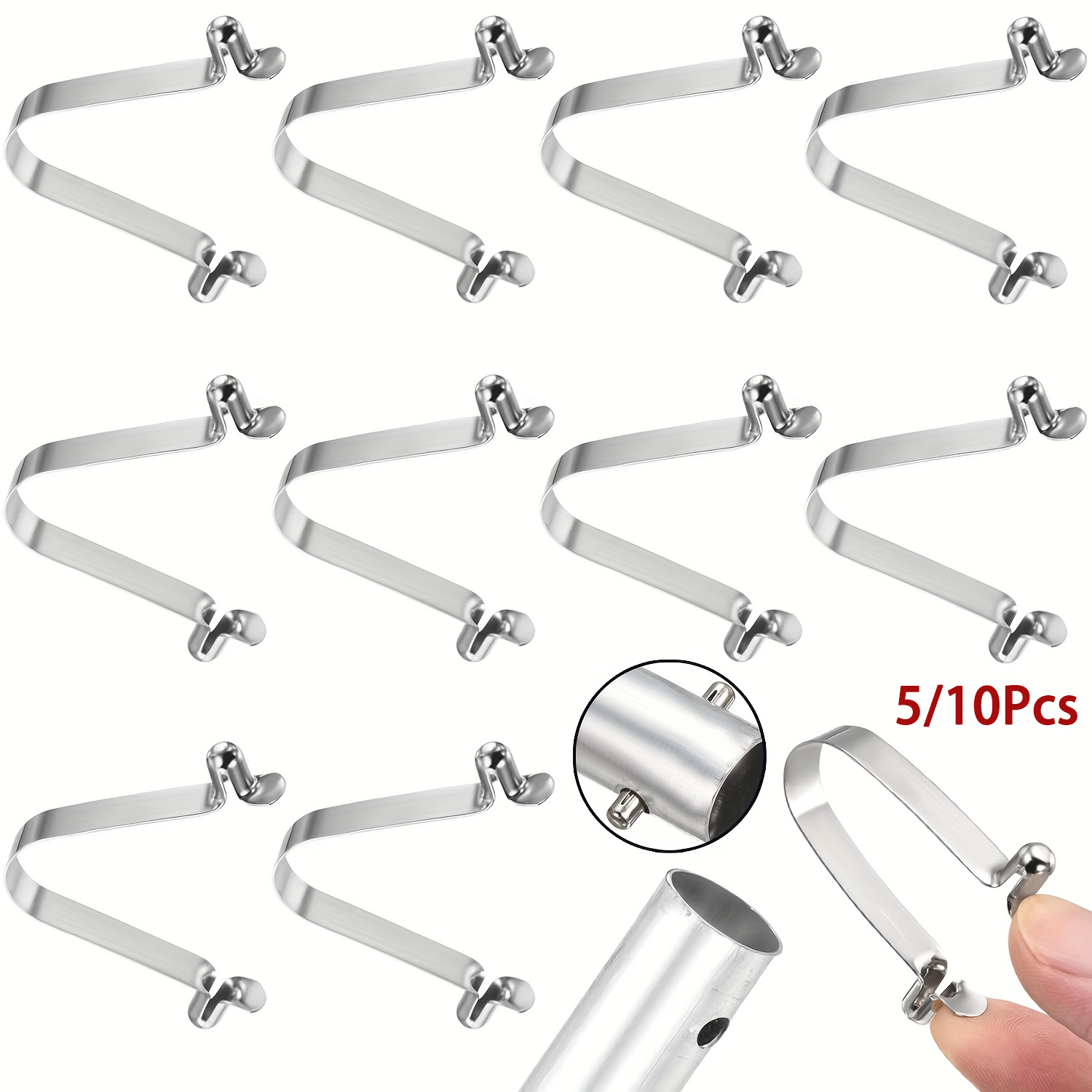 5-10pcs Double Button Kayak Pa - Pipe Bending Spring ulasan dan harga